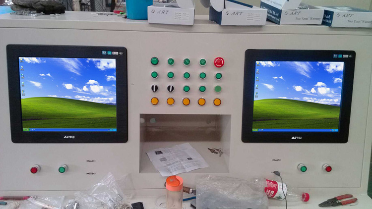 12寸嵌入式触摸屏工业电脑一体机 I3 CPU驱动的高效工控解决方案